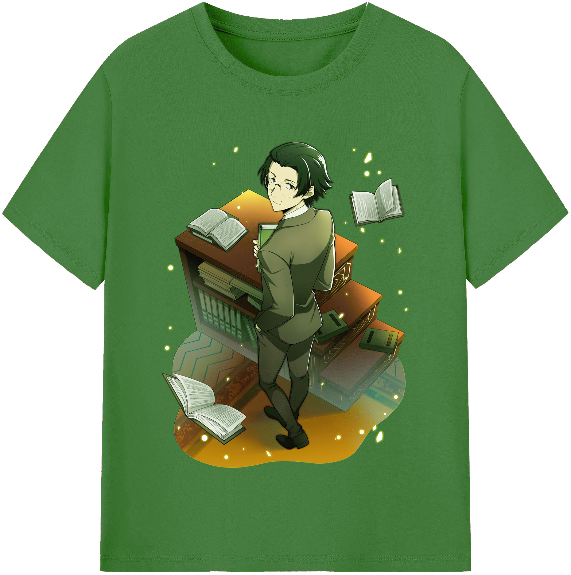 （画像用） 文豪ストレイドッグス Bungo Stray Dogs レディースカジュアルプリントTシャツ（綿100％）